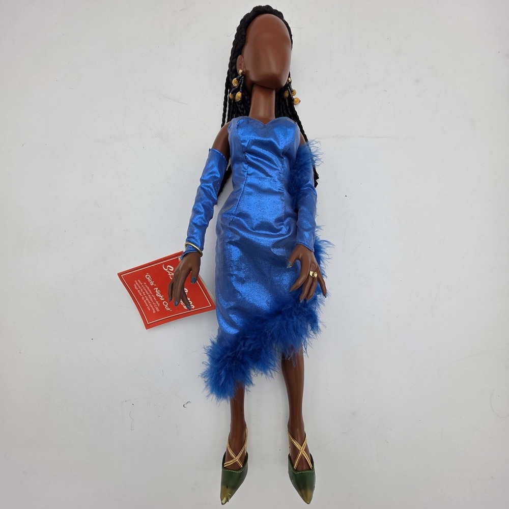 VTG Annie Lee Sass n' Class Blue Collectible Girls Night Out Fashion Doll #6406